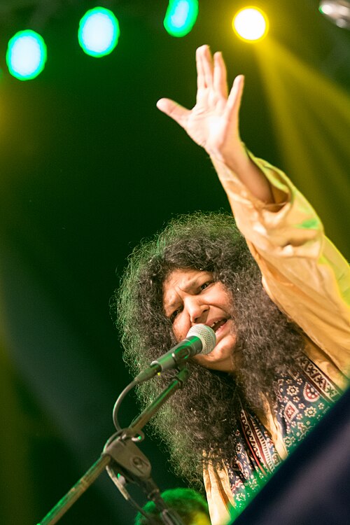 Portrait of Abida Parveen
