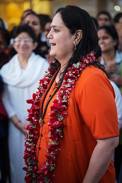Portrait of Anandmurti Gurumaa